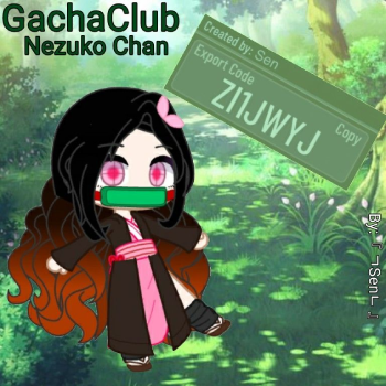 How to make Nezuko Kamado in Gacha Club