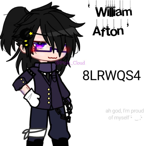 I made 4 William Aftons in gacha[using Gacha Universal Mod] : r